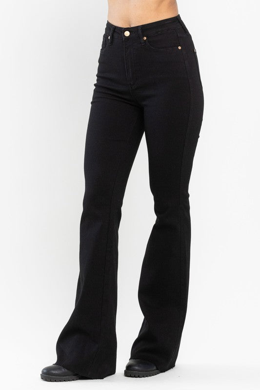 Judy Blue Black Flare Denim