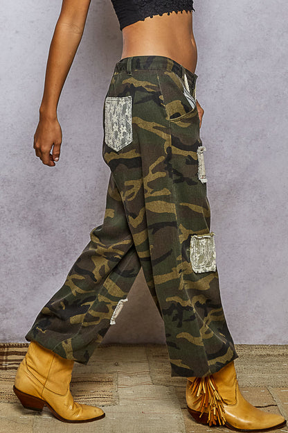 Woodland Camo Pants