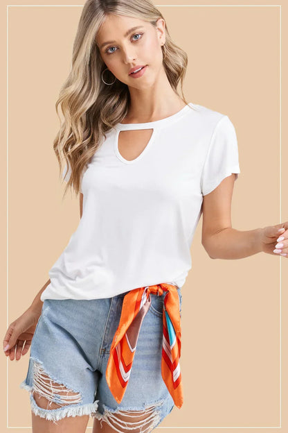 Coastal Short Sleeve Top