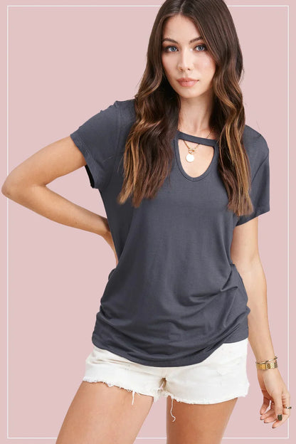 Coastal Short Sleeve Top