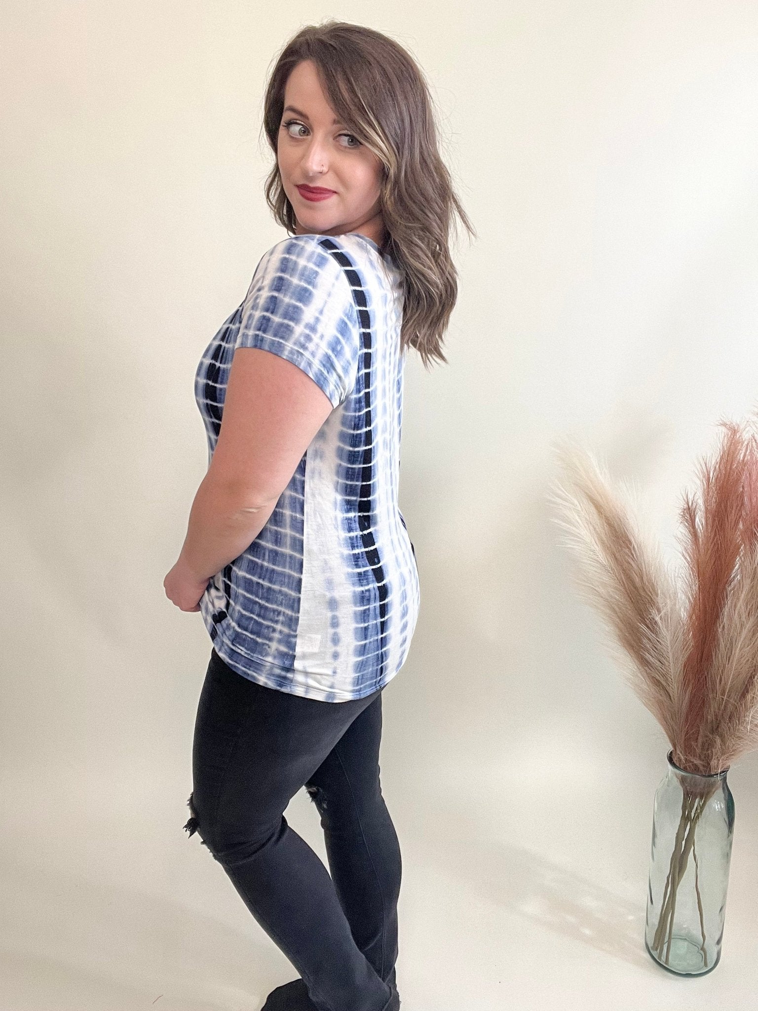 Color Splash Top (S-XL) - Brynn & Rae Boutique