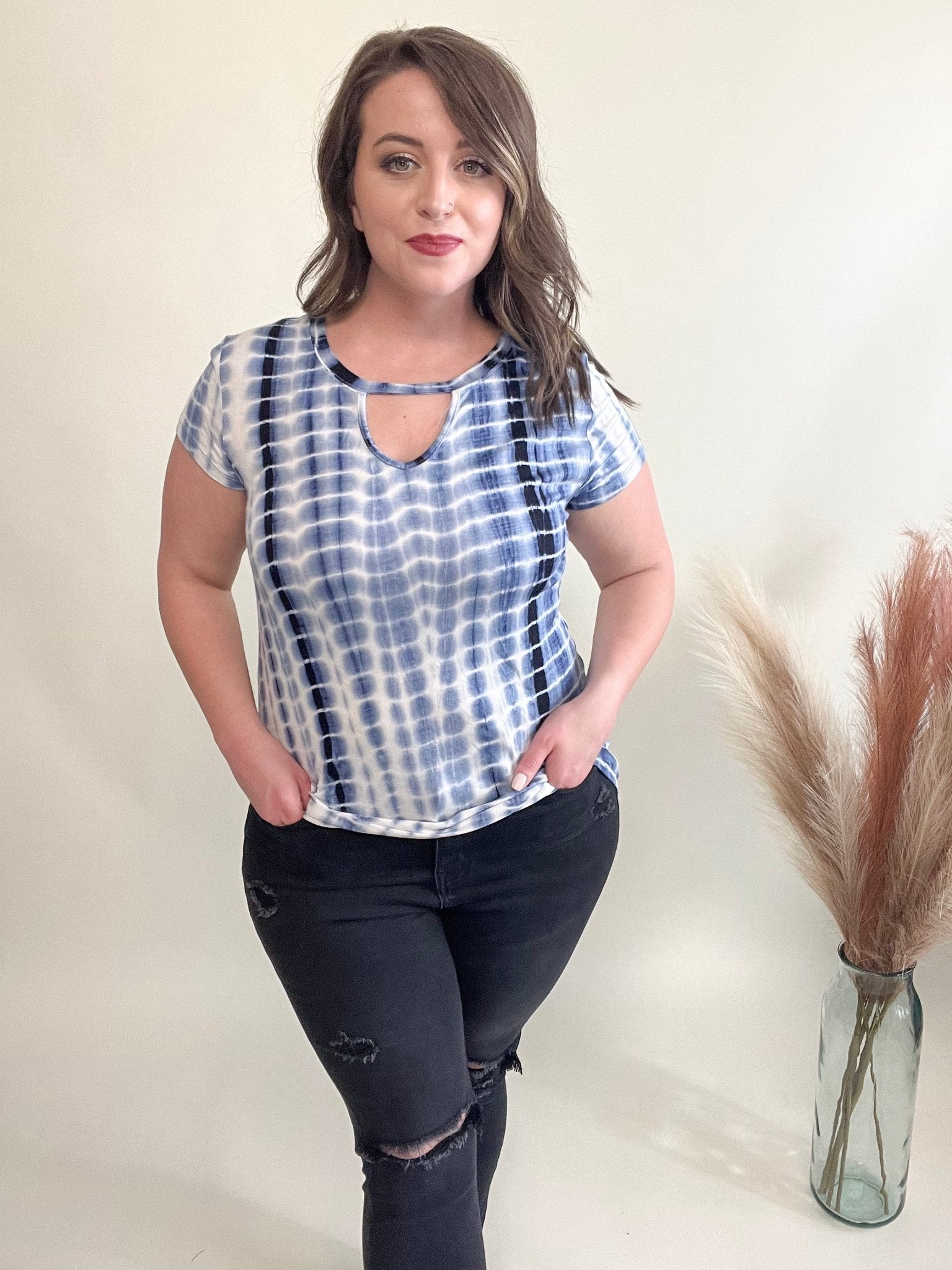 Color Splash Top (S-XL) - Brynn & Rae Boutique