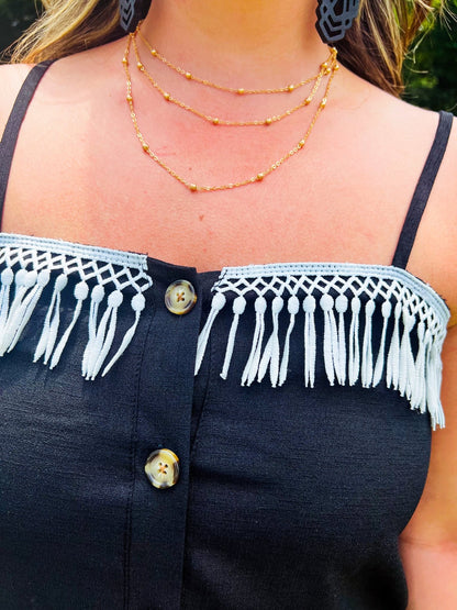 Trinity Layered Necklace