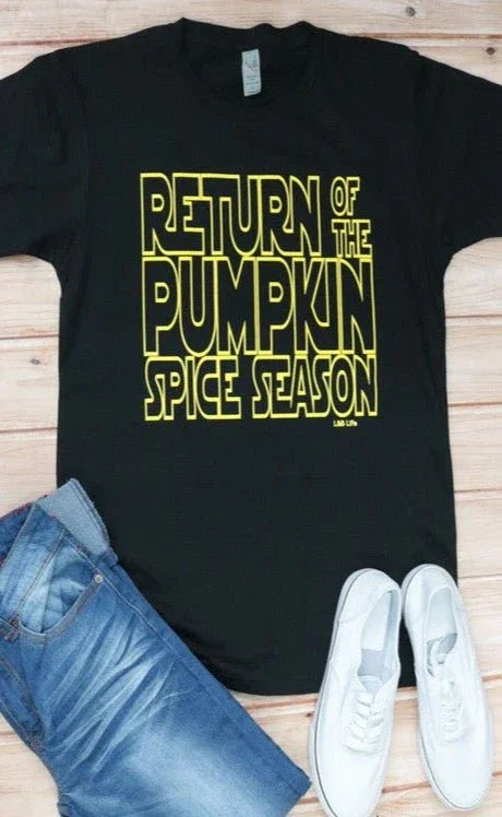 Return of Pumpkin Spice Tee (S-3XL) - Brynn & Rae Boutique