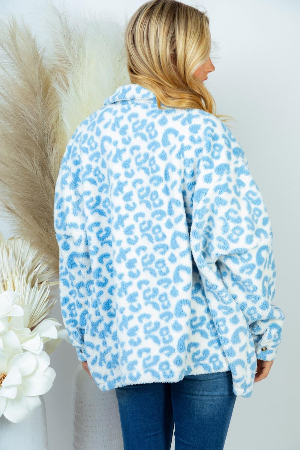 Wild N Chic Sherpa Shacket (S-XL Curvy Babe Friendly) - Brynn & Rae Boutique